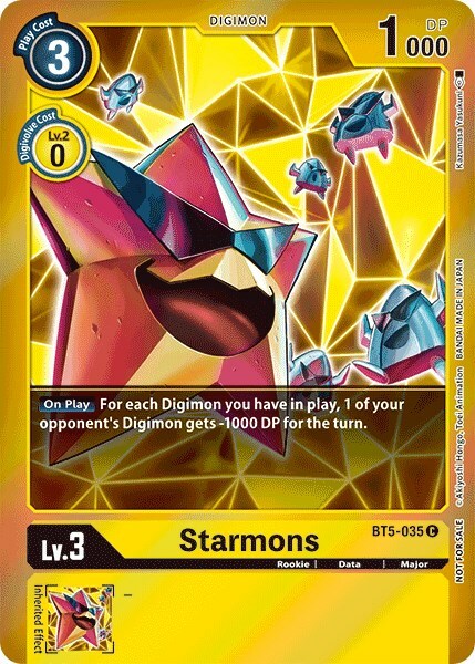 Starmons Card Front