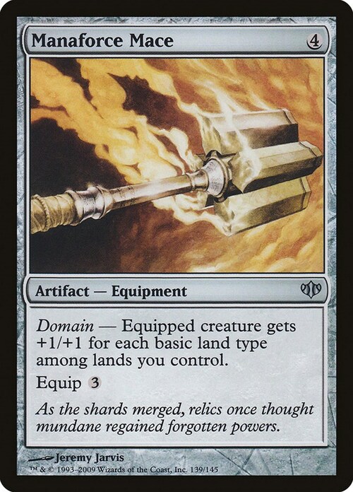 Manaforce Mace Card Front