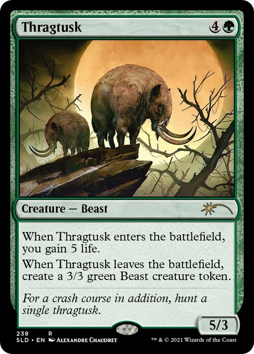 Thragtusk Card Front