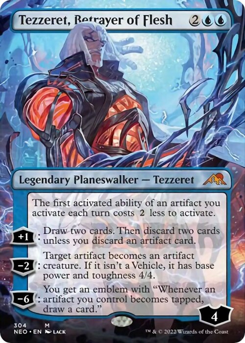 Tezzeret, Betrayer of Flesh Card Front