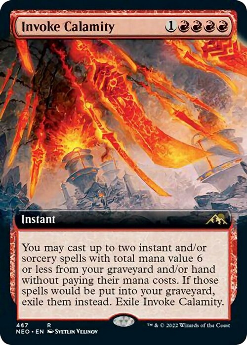 Invoke Calamity Card Front