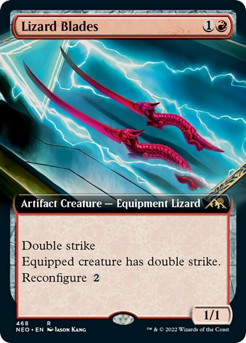 Lizard Blades Card Front