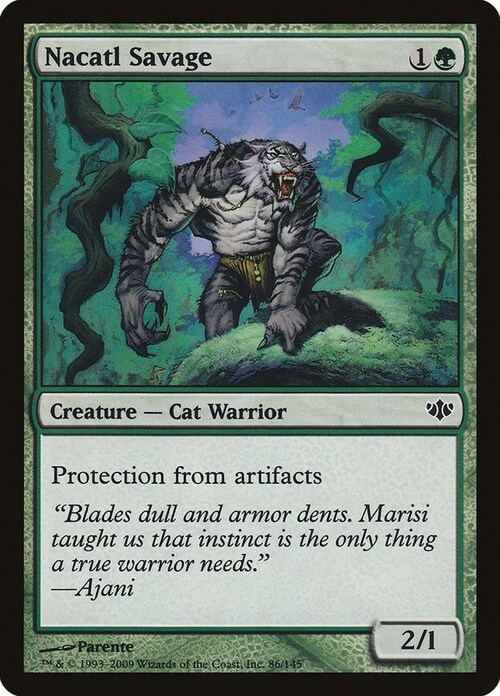 Nacatl Savage Card Front