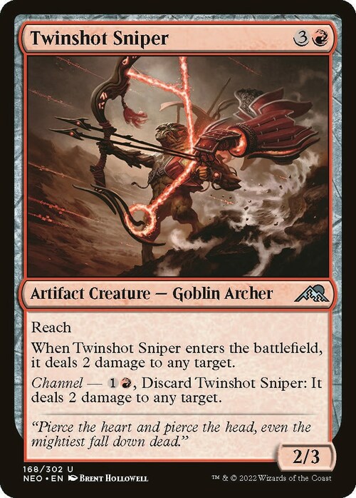 Twinshot Sniper Card Front