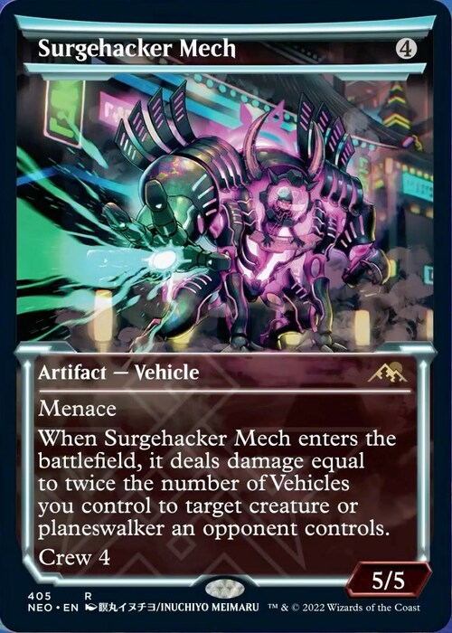 Surgehacker Mech Card Front