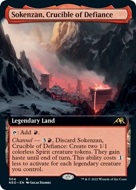 Sokenzan, Crucible of Defiance Card Front