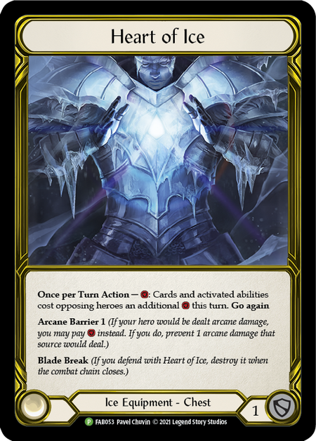 Heart of Ice Card Front