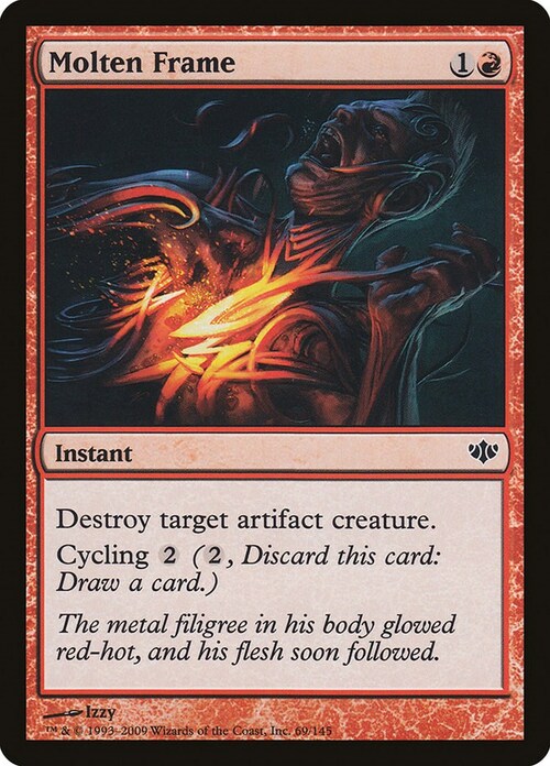 Molten Frame Card Front