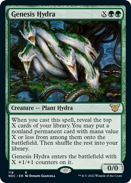 Genesis Hydra Card Front