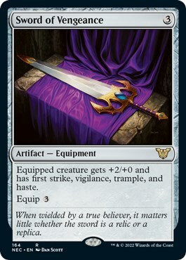 Sword of Vengeance Card Front