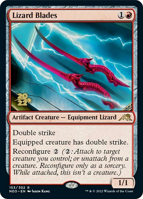 Lizard Blades Card Front