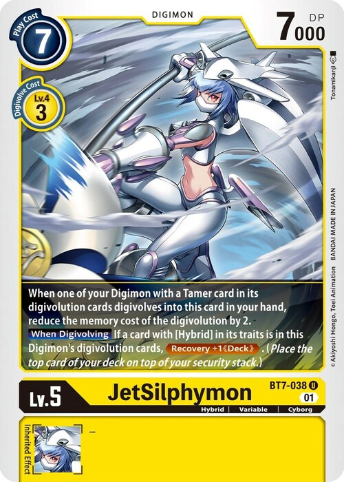 JetSilphymon Card Front