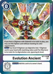 Evolution Ancient