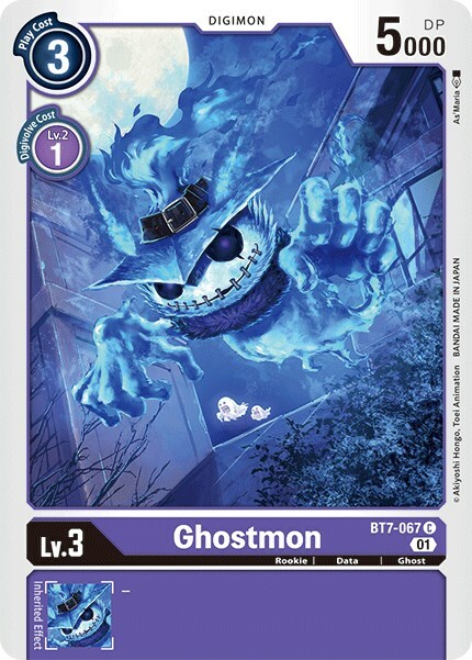 Ghostmon Card Front