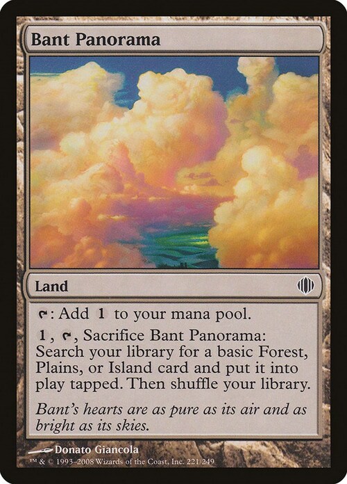 Bant Panorama Card Front