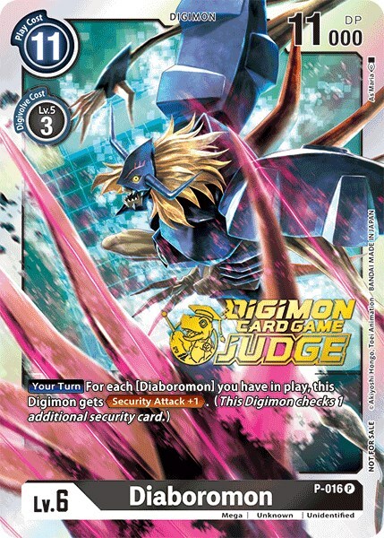 Diaboromon Card Front