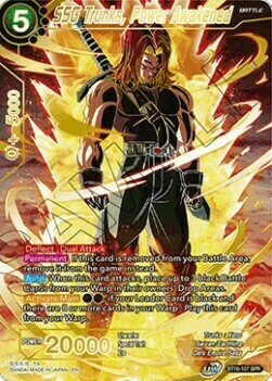 SSG Trunks, Power Awakened Card Front