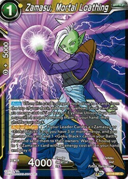 Zamasu, Mortal Loathing Card Front