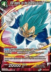 SSB Vegeta, for the Universe's Survival