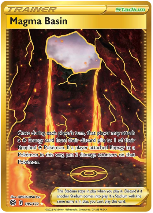 Magma Basin Card Front