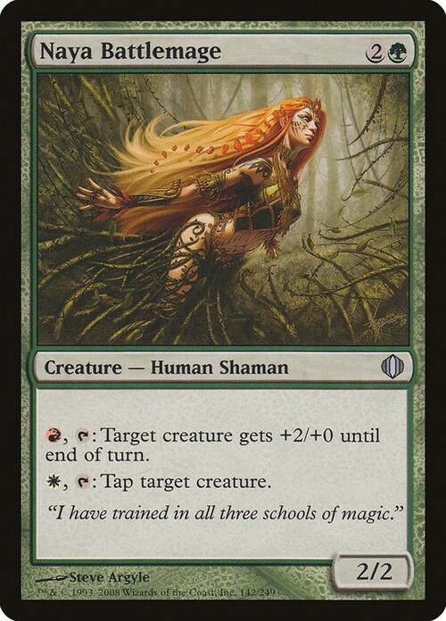 Naya Battlemage Card Front