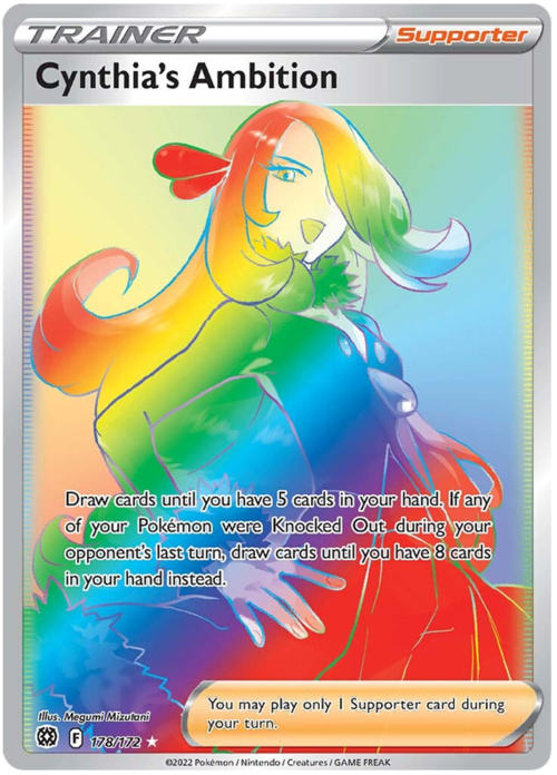 Cynthia's Ambition Card Front