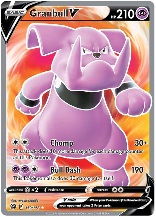 Granbull V Card Front