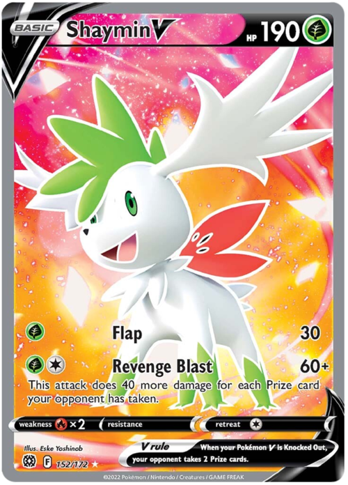 Shaymin V Card Front