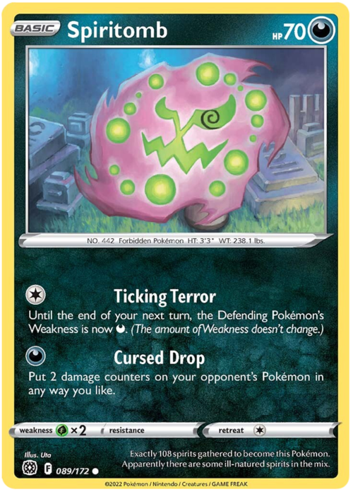 Spiritomb Card Front