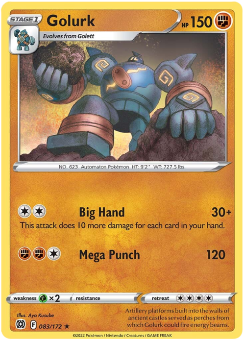 Golurk Card Front