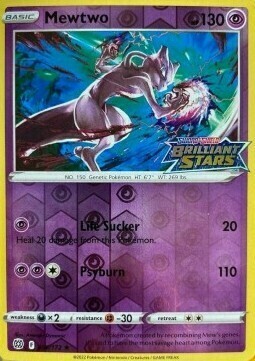 Mewtwo Card Front