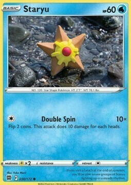 Staryu Card Front