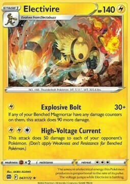 Electivire Card Front