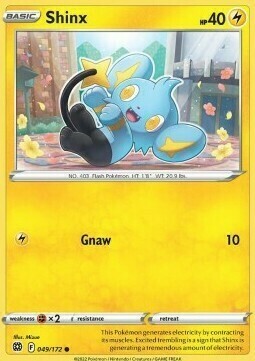 Shinx Card Front