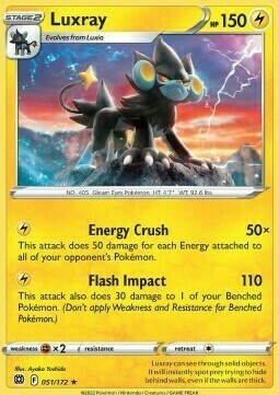 Luxray Card Front