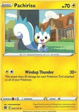 Pachirisu Card Front