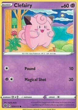 Clefairy Card Front