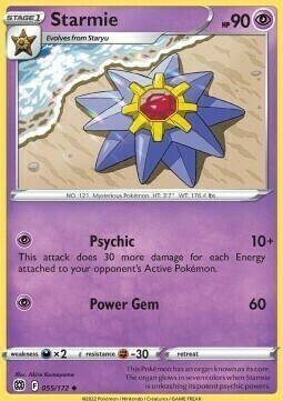 Starmie Card Front