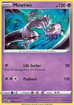 Mewtwo Card Front