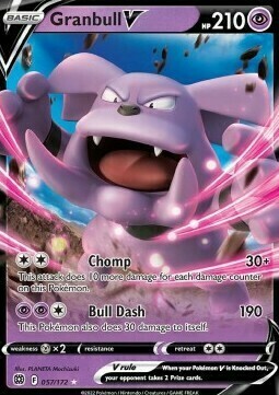 Granbull V Card Front