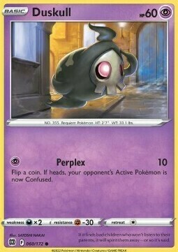 Duskull Card Front