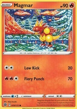 Magmar Card Front