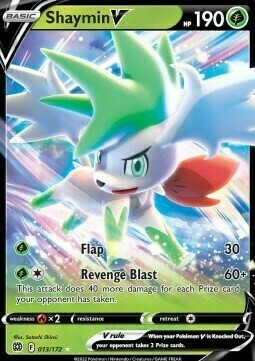 Shaymin V Card Front