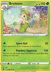 Breloom [Spore Ball | Powdery Uppercut]