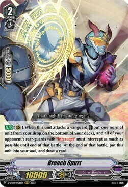 Breach Spurt [V Format] Card Front