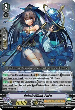 Cobalt Witch, PuPu [V Format] Card Front