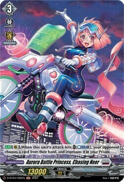 Aurora Battle Princess, Chasing Neer [D Format] Card Front