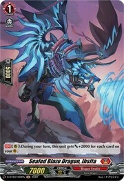 Sealed Blaze Dragon, Ihsita [D Format]