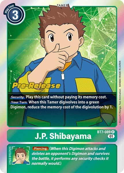 JP Shibayama Card Front