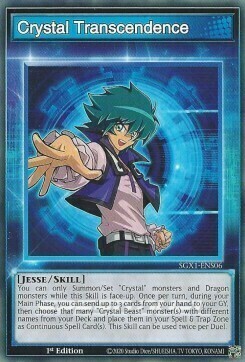 Crystal Transcendence Card Front